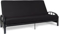 Memory Foam Futon Mattress - Full Size (Frame Not Included) (Black), 71"52"X6"